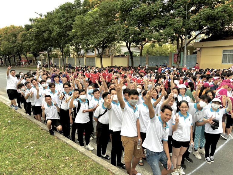 Học viên MEKONG tham gia chạy Olympic vì sức khoẻ toàn dân năm 2023