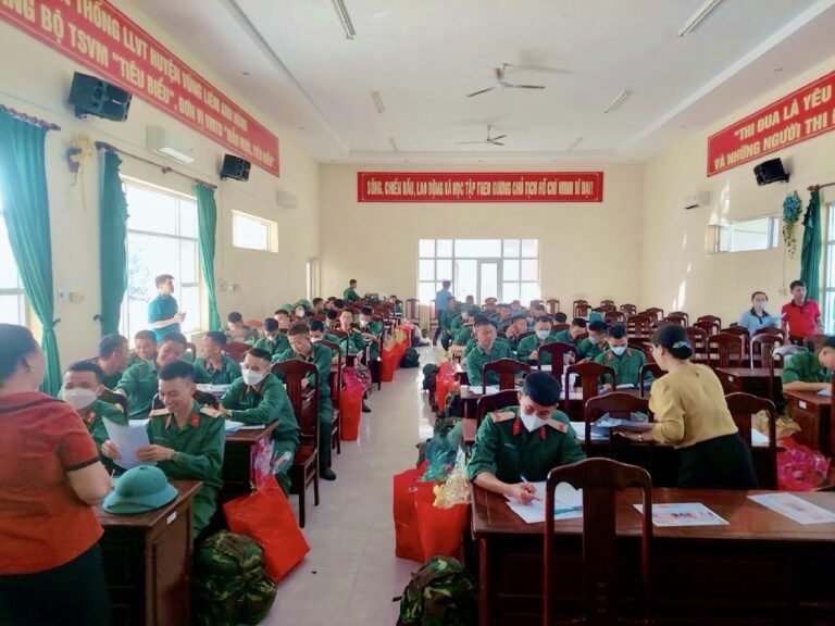 MEKONG tư vấn việc làm nhật bản cho bộ đội xuất ngũ huyện Vũng Liêm tỉnh Vĩnh long