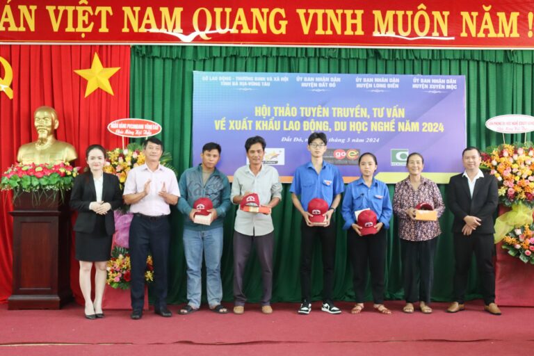Công ty cổ phần Cung ứng nhân lực Mekong tư vấn người lao động đi làm việc, du học Nhật Bản tại Bà Rịa – Vũng Tàu